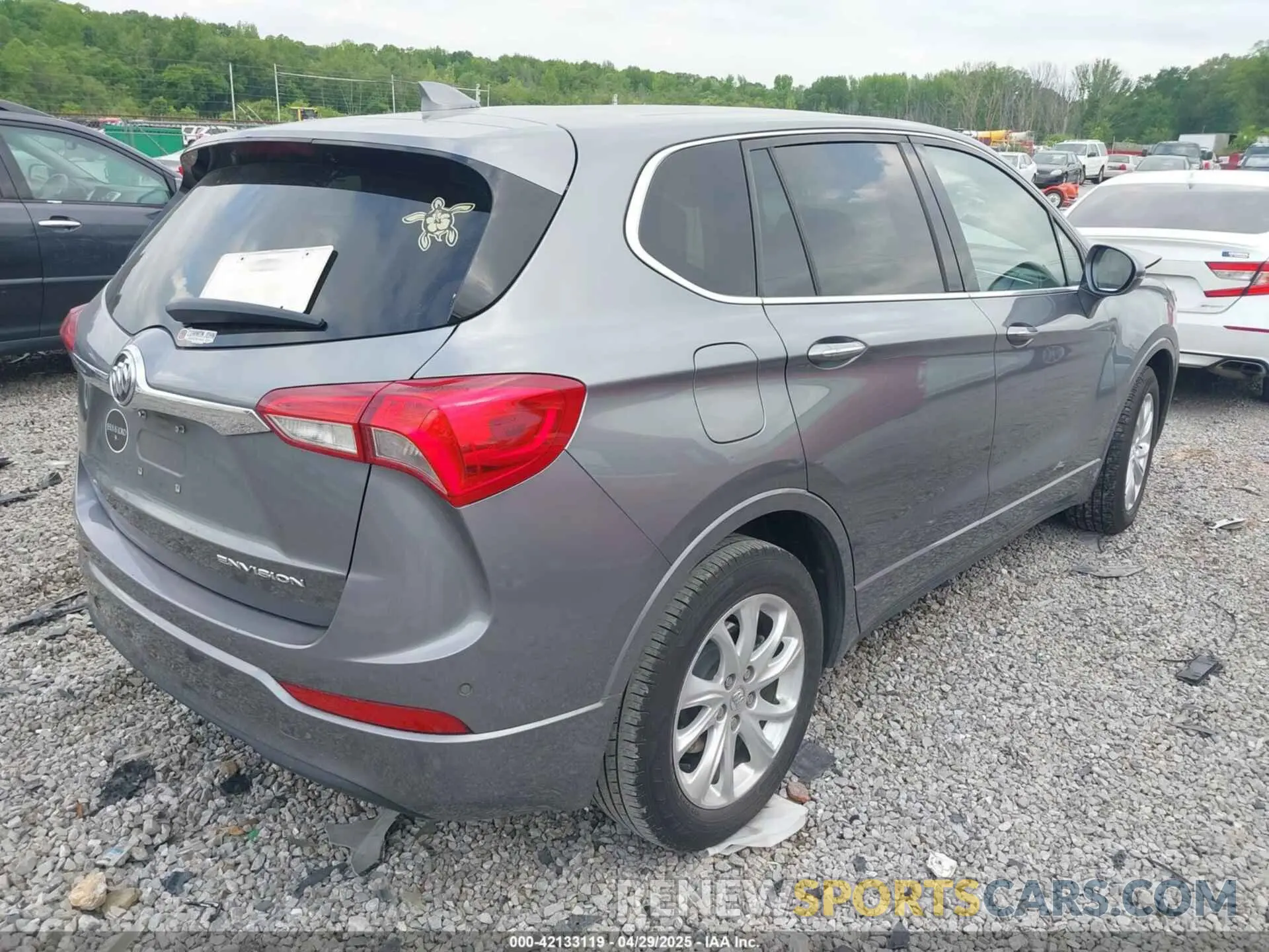4 Photograph of a damaged car LRBFXBSA6LD155235 BUICK ENVISION 2020