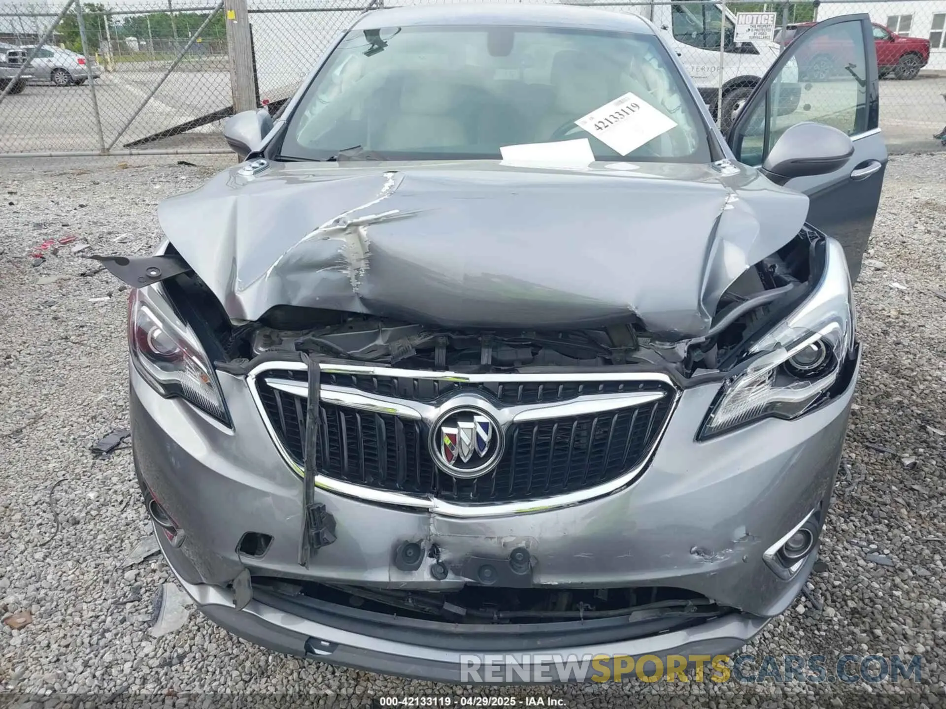 6 Photograph of a damaged car LRBFXBSA6LD155235 BUICK ENVISION 2020