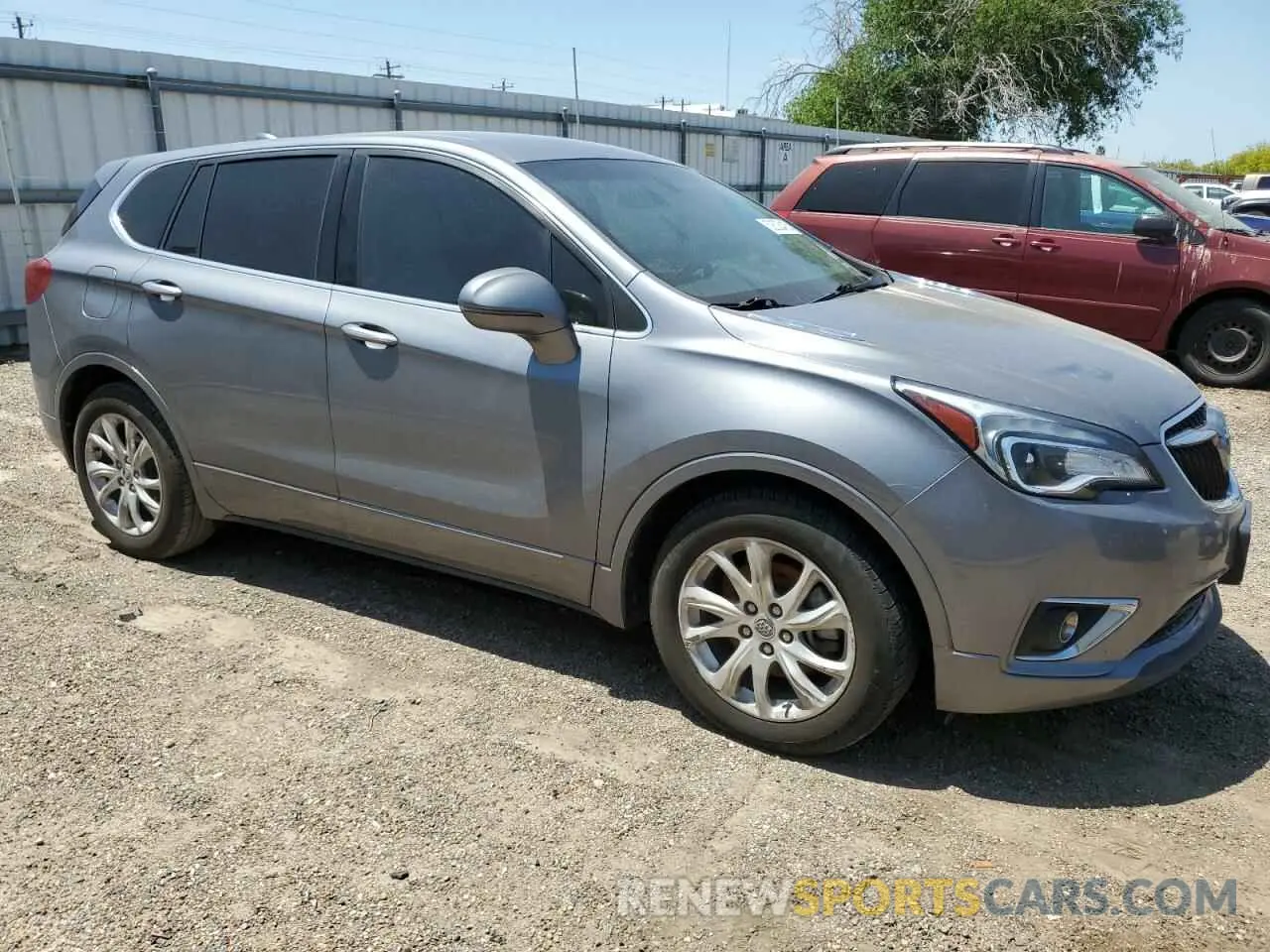 4 Фотография поврежденного автомобиля LRBFXBSA8LD231411 BUICK ENVISION 2020