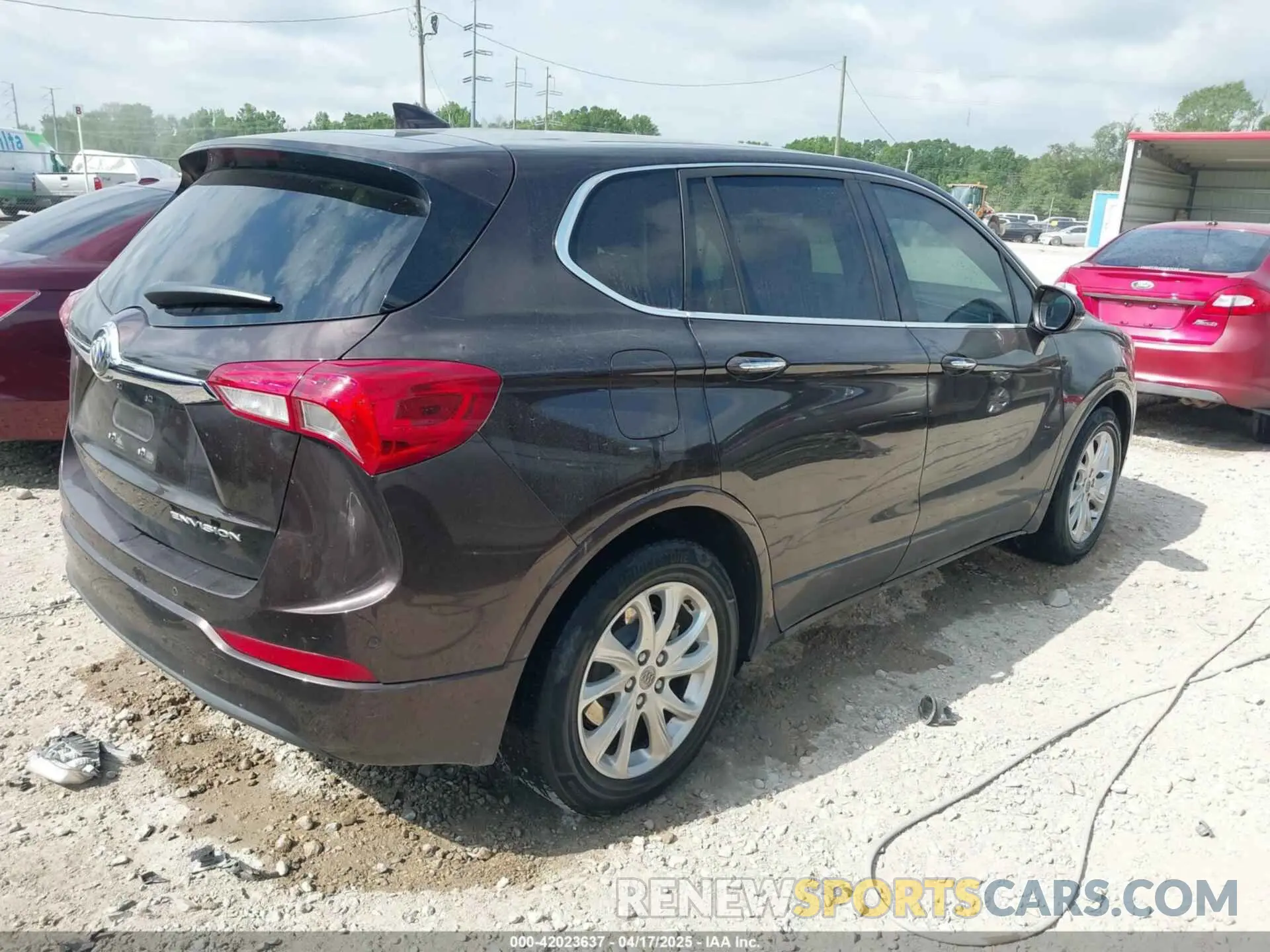 4 Фотография поврежденного автомобиля LRBFXBSA9LD033260 BUICK ENVISION 2020