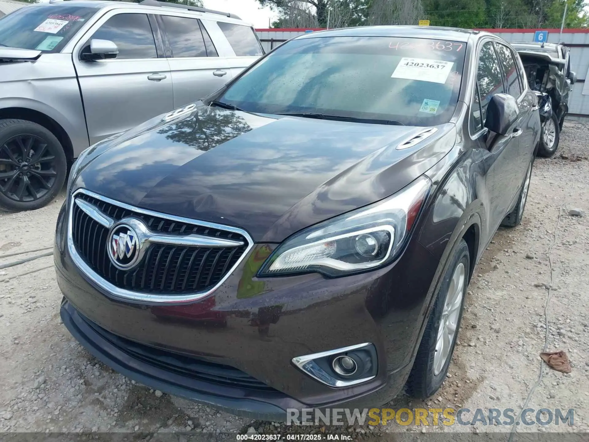 6 Фотография поврежденного автомобиля LRBFXBSA9LD033260 BUICK ENVISION 2020
