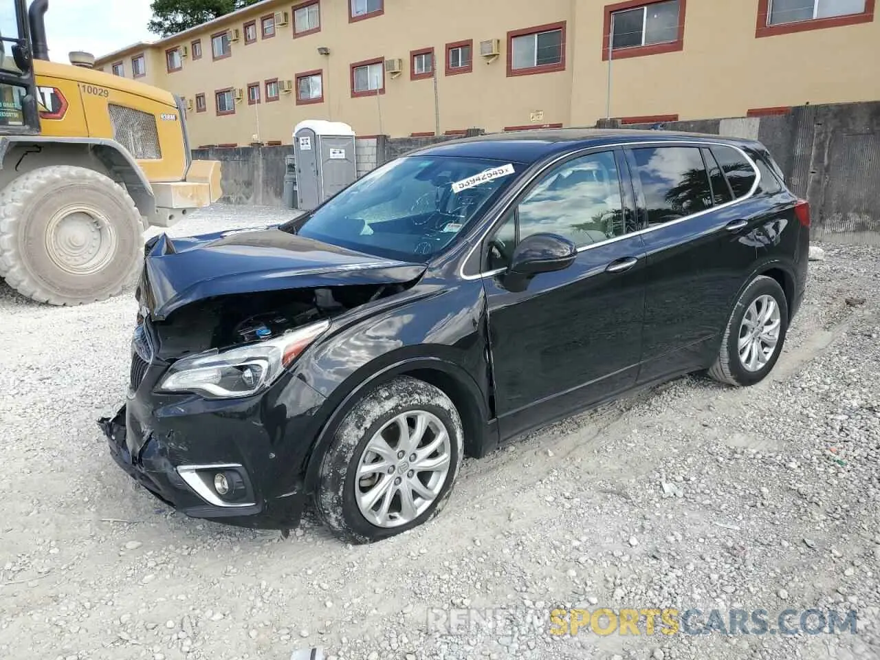 1 Photograph of a damaged car LRBFXBSAXLD112145 BUICK ENVISION 2020