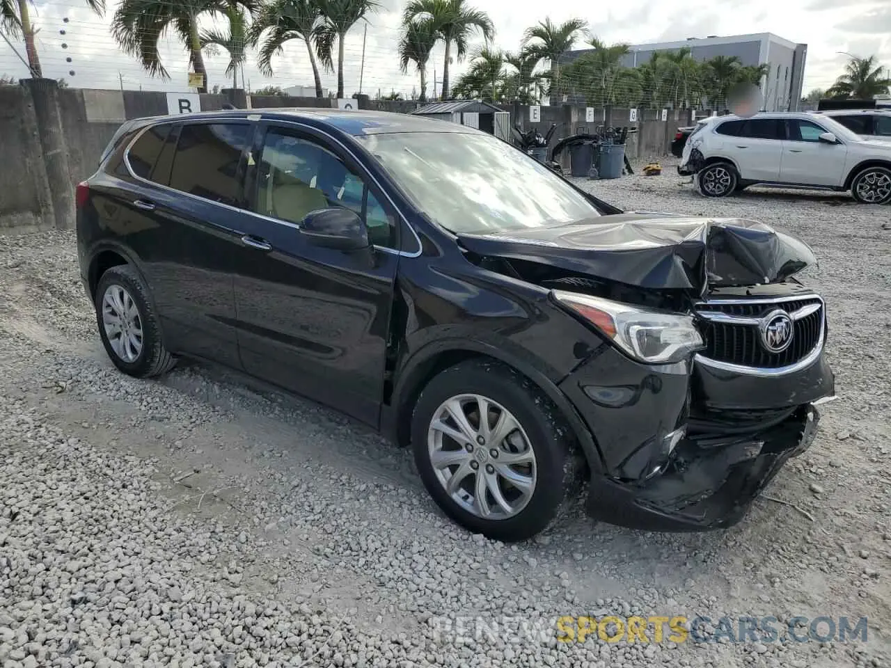 4 Photograph of a damaged car LRBFXBSAXLD112145 BUICK ENVISION 2020