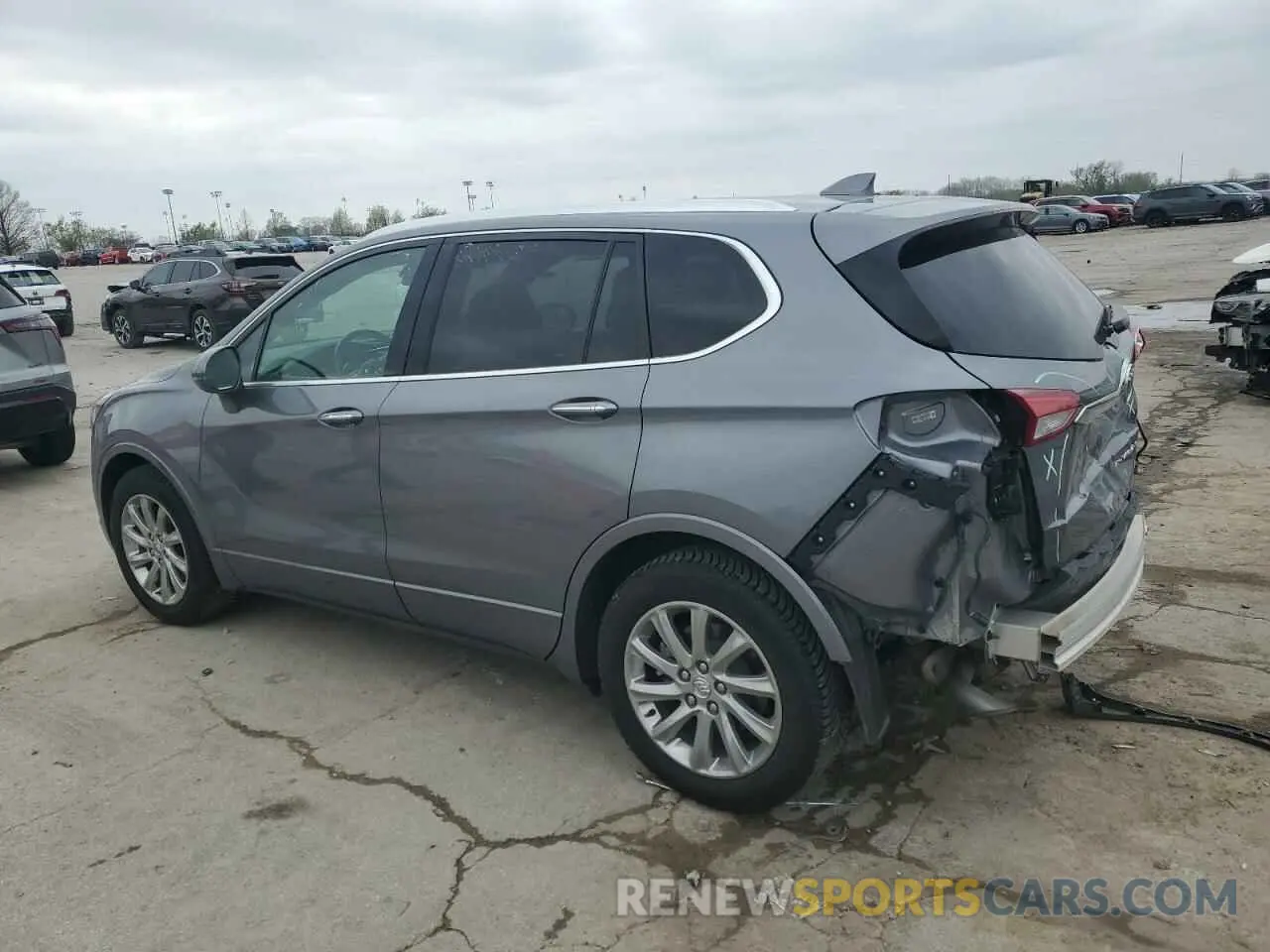 2 Фотография поврежденного автомобиля LRBFXCSA0LD165765 BUICK ENVISION 2020