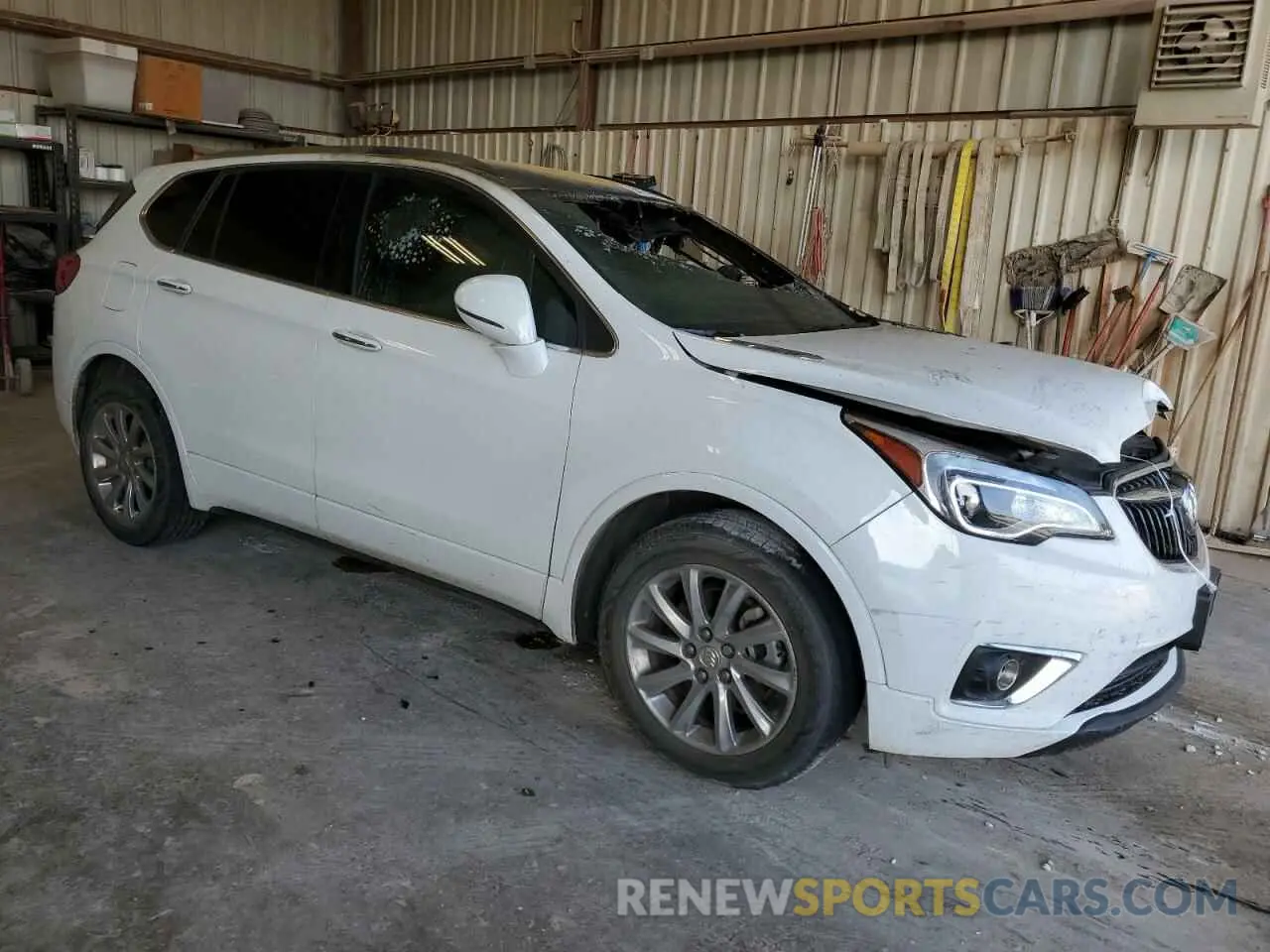 4 Photograph of a damaged car LRBFXCSA0LD214091 BUICK ENVISION 2020