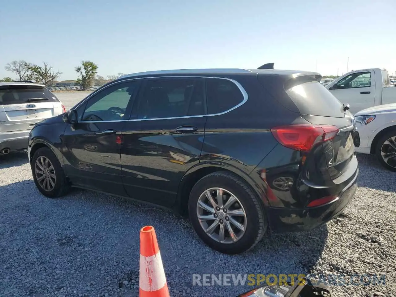 2 Фотография поврежденного автомобиля LRBFXCSA1LD035204 BUICK ENVISION 2020