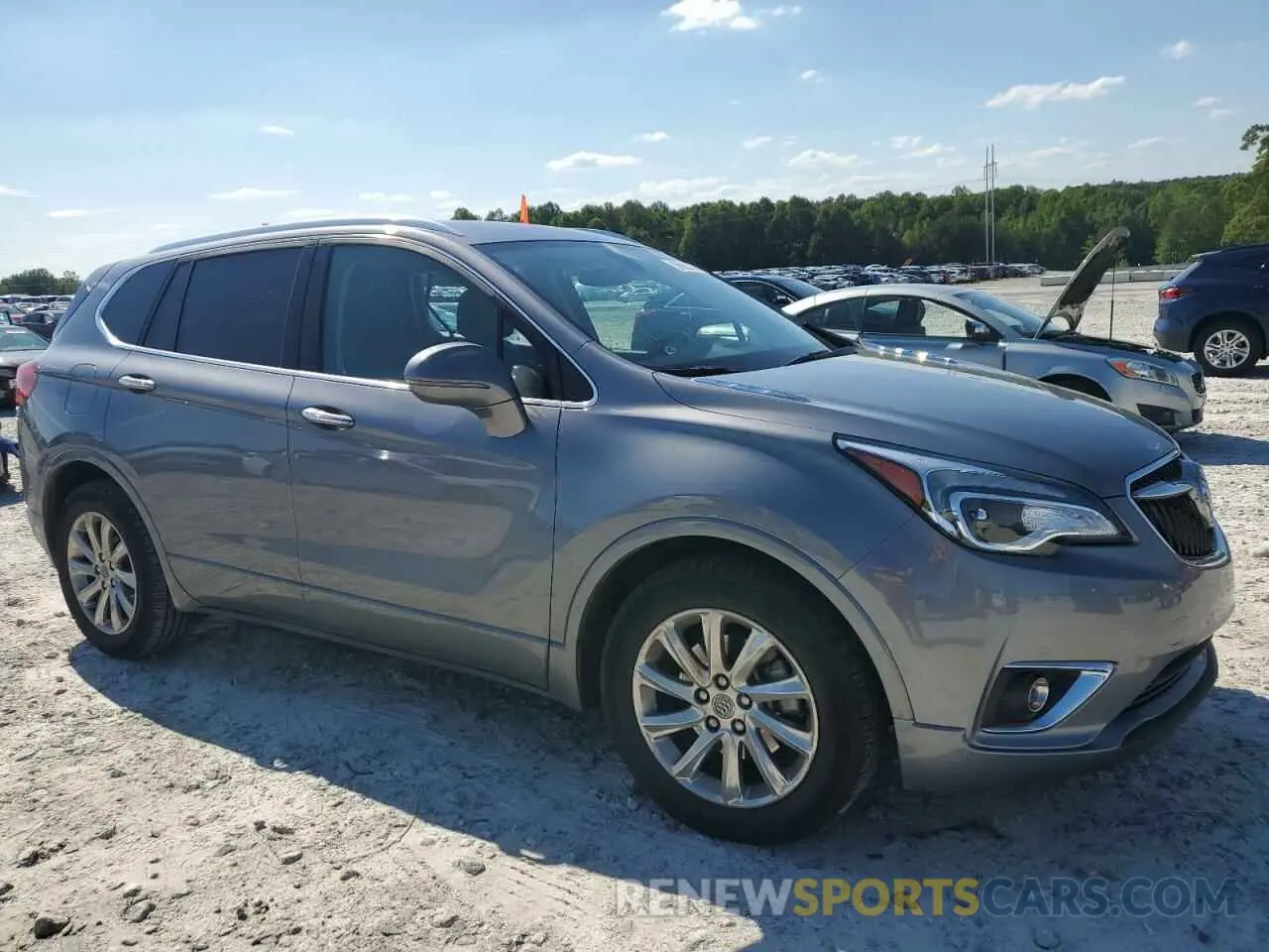 4 Фотография поврежденного автомобиля LRBFXCSA1LD213998 BUICK ENVISION 2020