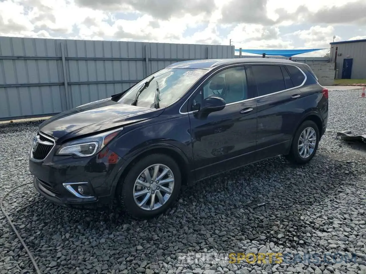 1 Фотография поврежденного автомобиля LRBFXCSA2LD081057 BUICK ENVISION 2020