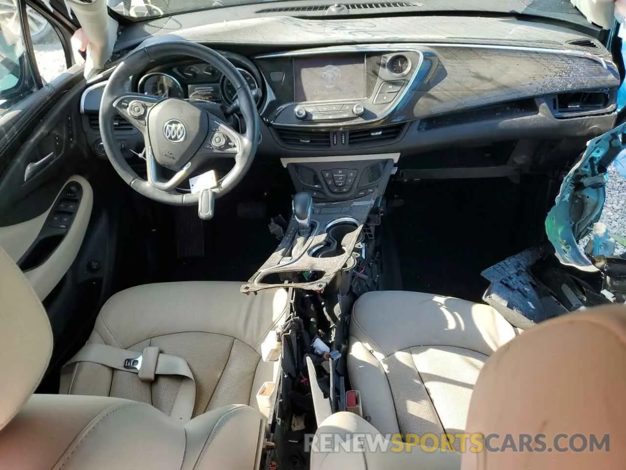 8 Фотография поврежденного автомобиля LRBFXCSA2LD081057 BUICK ENVISION 2020