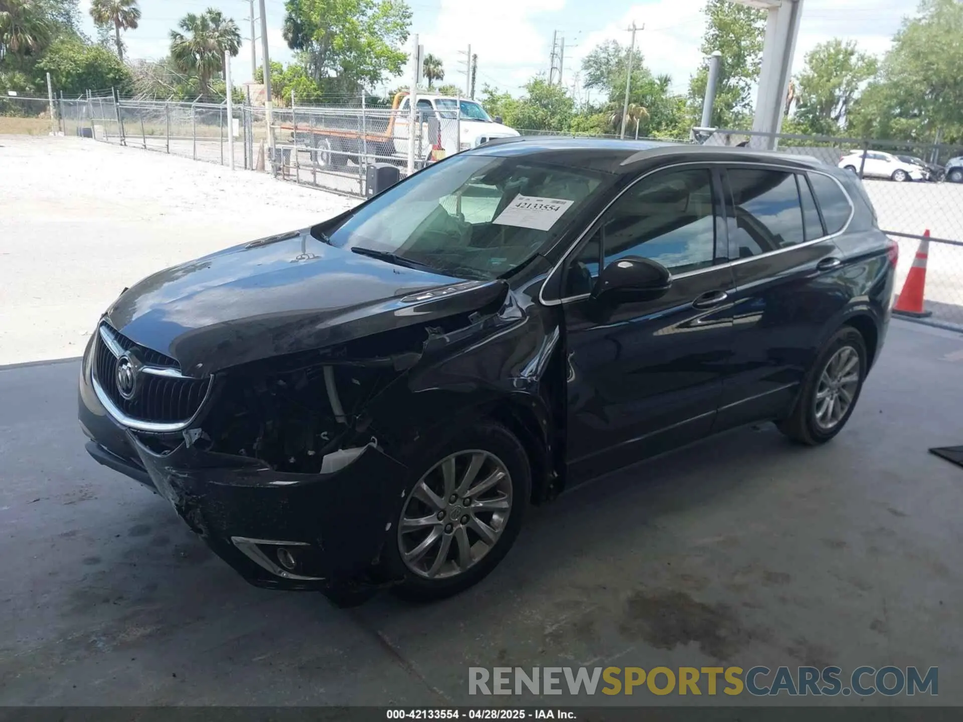 2 Фотография поврежденного автомобиля LRBFXCSA3LD015729 BUICK ENVISION 2020