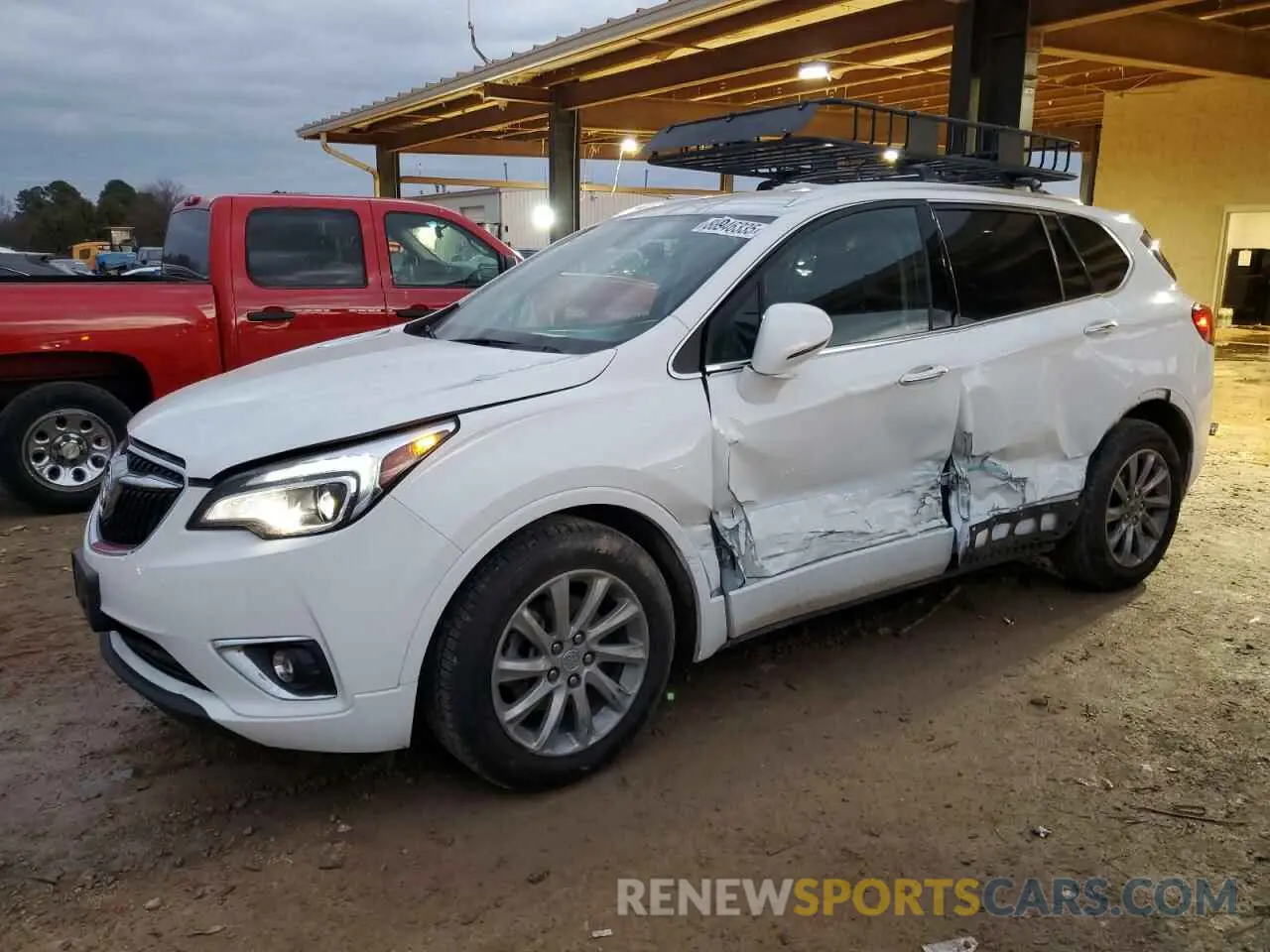 1 Фотография поврежденного автомобиля LRBFXCSA3LD227773 BUICK ENVISION 2020