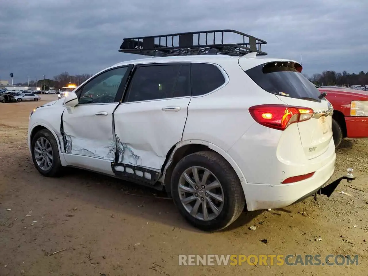2 Фотография поврежденного автомобиля LRBFXCSA3LD227773 BUICK ENVISION 2020