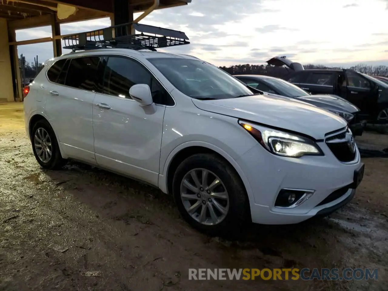 4 Фотография поврежденного автомобиля LRBFXCSA3LD227773 BUICK ENVISION 2020