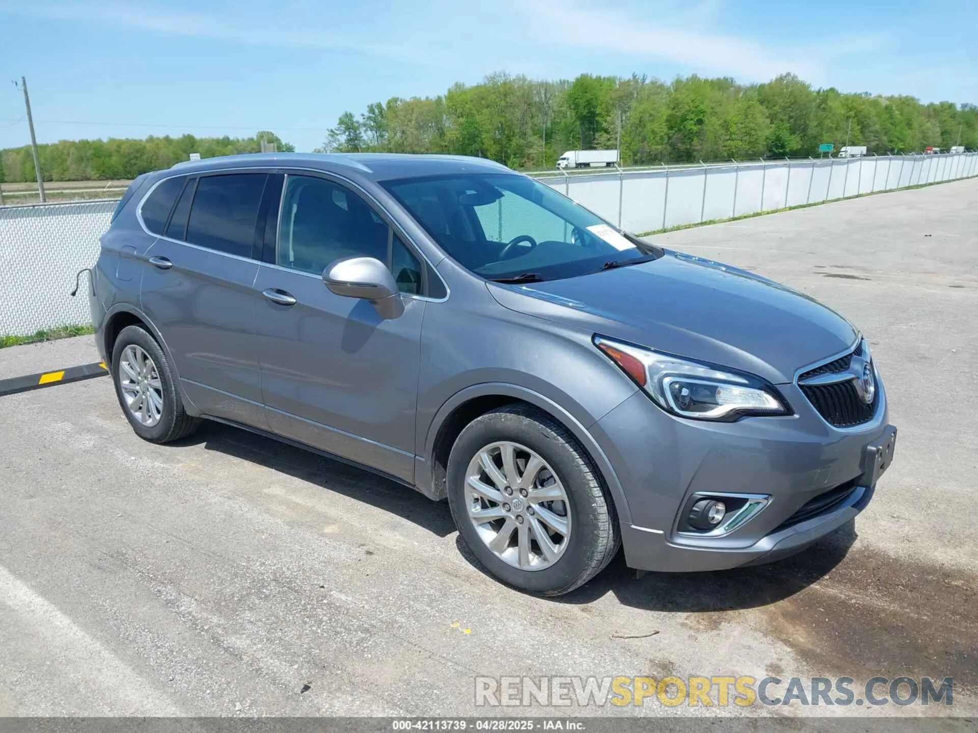 1 Фотография поврежденного автомобиля LRBFXCSA4LD104158 BUICK ENVISION 2020