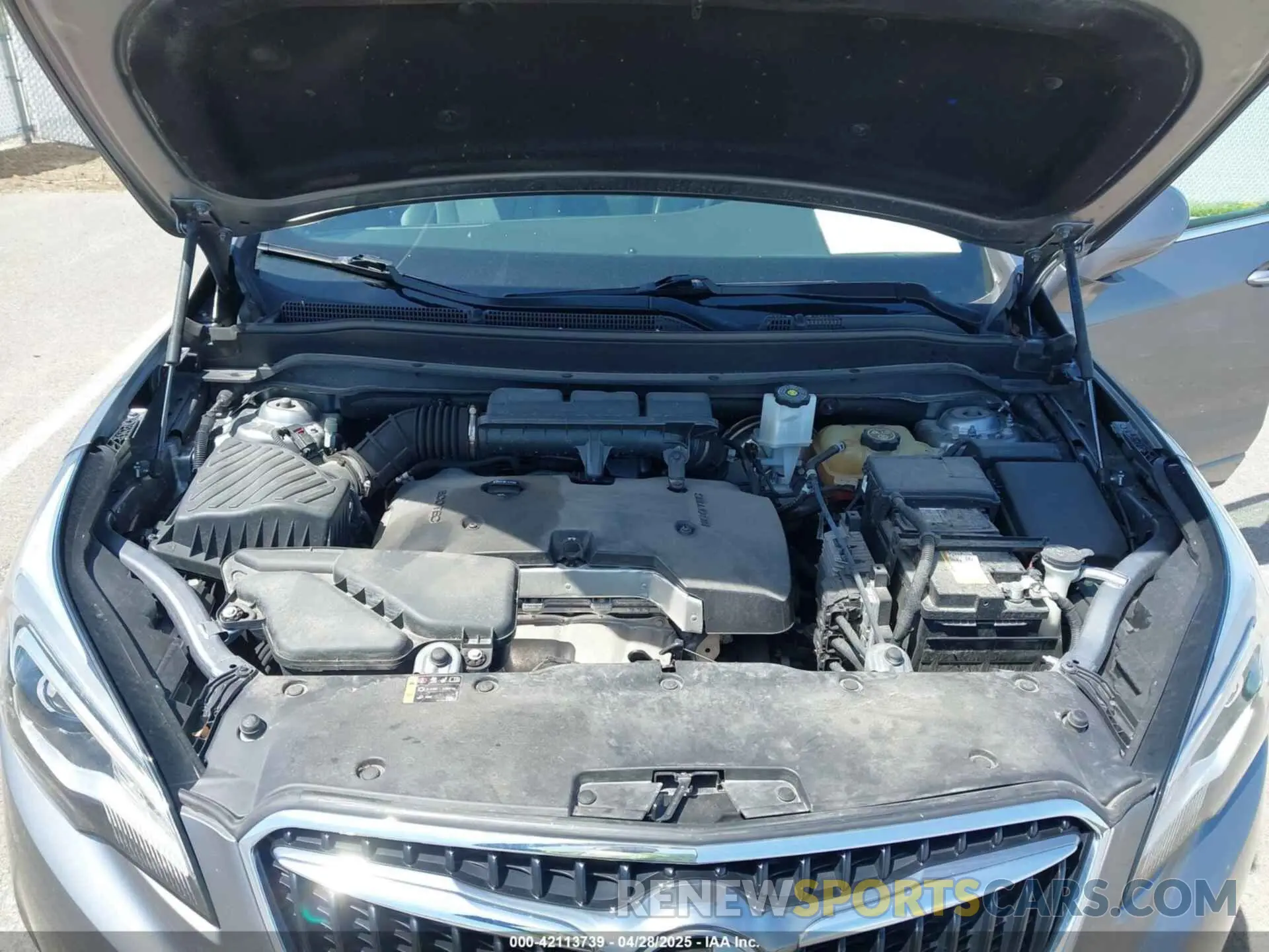 10 Фотография поврежденного автомобиля LRBFXCSA4LD104158 BUICK ENVISION 2020