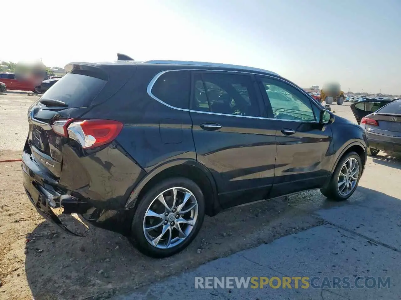 3 Фотография поврежденного автомобиля LRBFXCSA4LD115869 BUICK ENVISION 2020