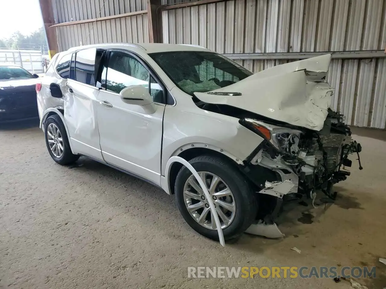 4 Фотография поврежденного автомобиля LRBFXCSA5LD230349 BUICK ENVISION 2020