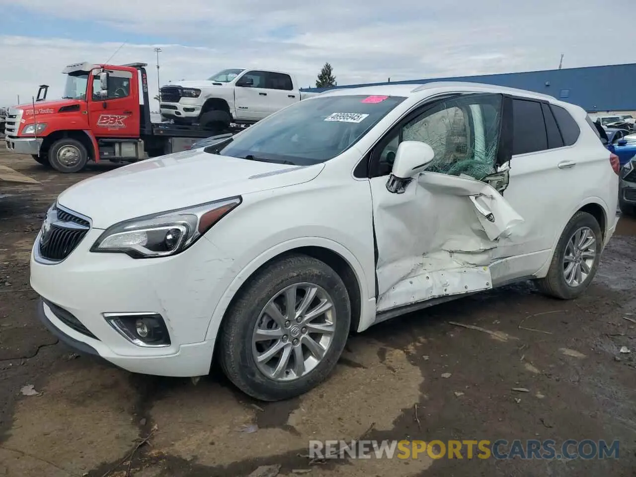 1 Фотография поврежденного автомобиля LRBFXCSA6LD156293 BUICK ENVISION 2020