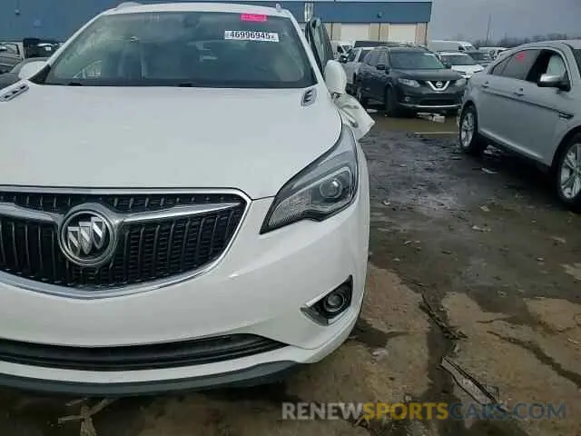 11 Фотография поврежденного автомобиля LRBFXCSA6LD156293 BUICK ENVISION 2020