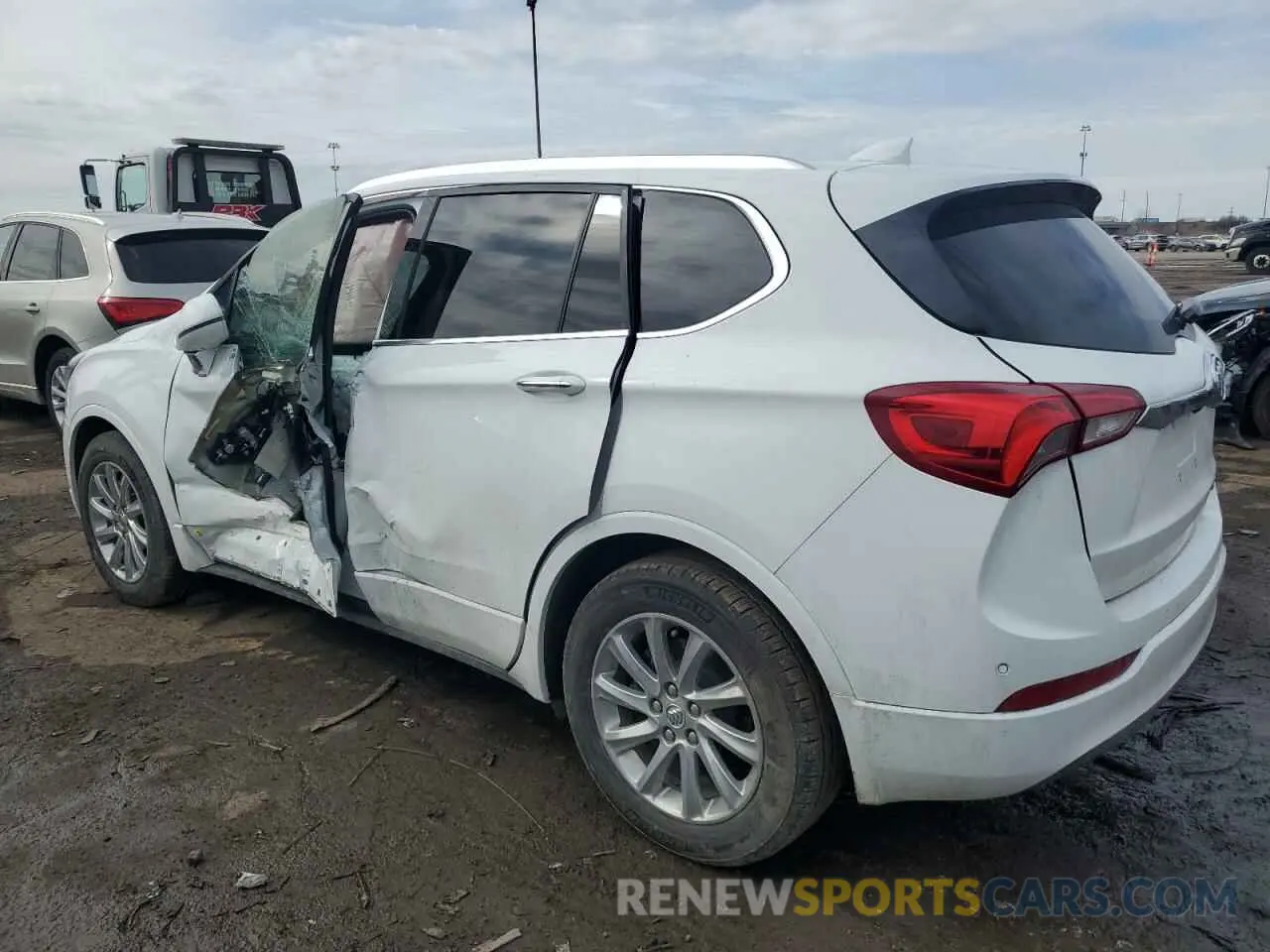 2 Фотография поврежденного автомобиля LRBFXCSA6LD156293 BUICK ENVISION 2020