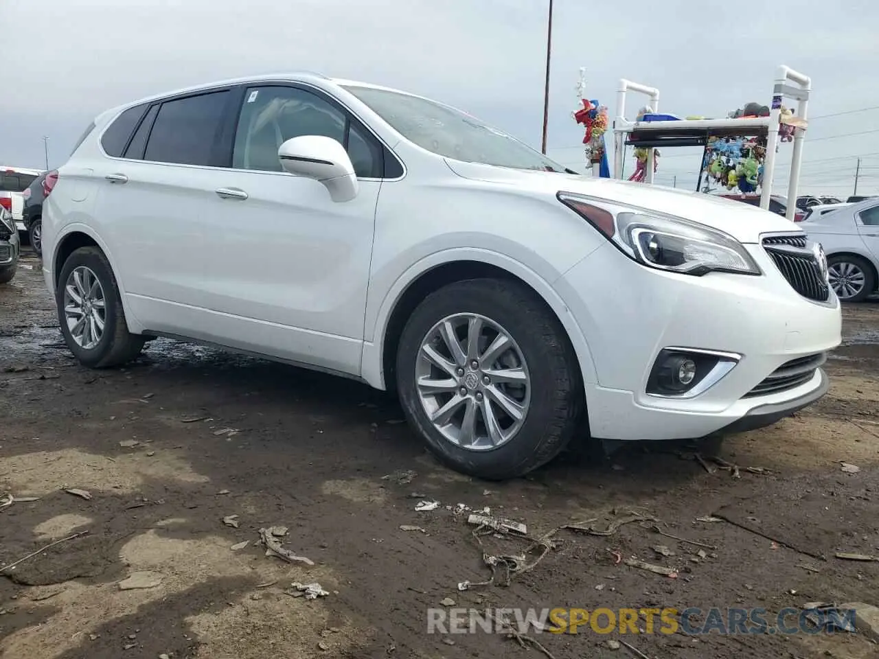 4 Фотография поврежденного автомобиля LRBFXCSA6LD156293 BUICK ENVISION 2020