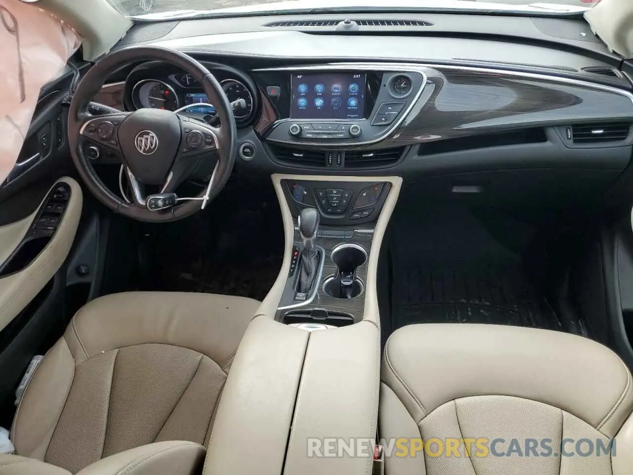 8 Фотография поврежденного автомобиля LRBFXCSA6LD156293 BUICK ENVISION 2020