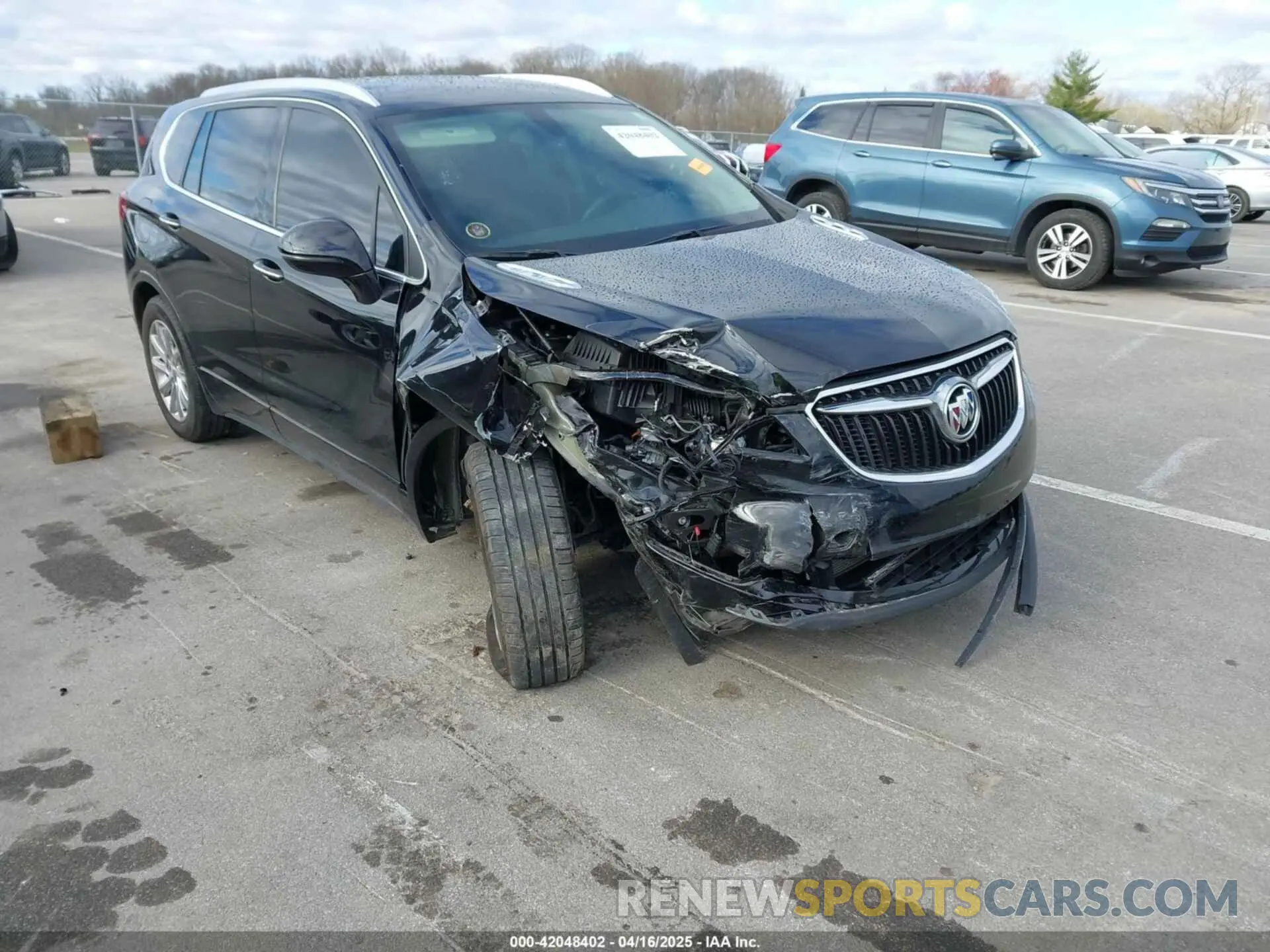 1 Photograph of a damaged car LRBFXCSA6LD178195 BUICK ENVISION 2020