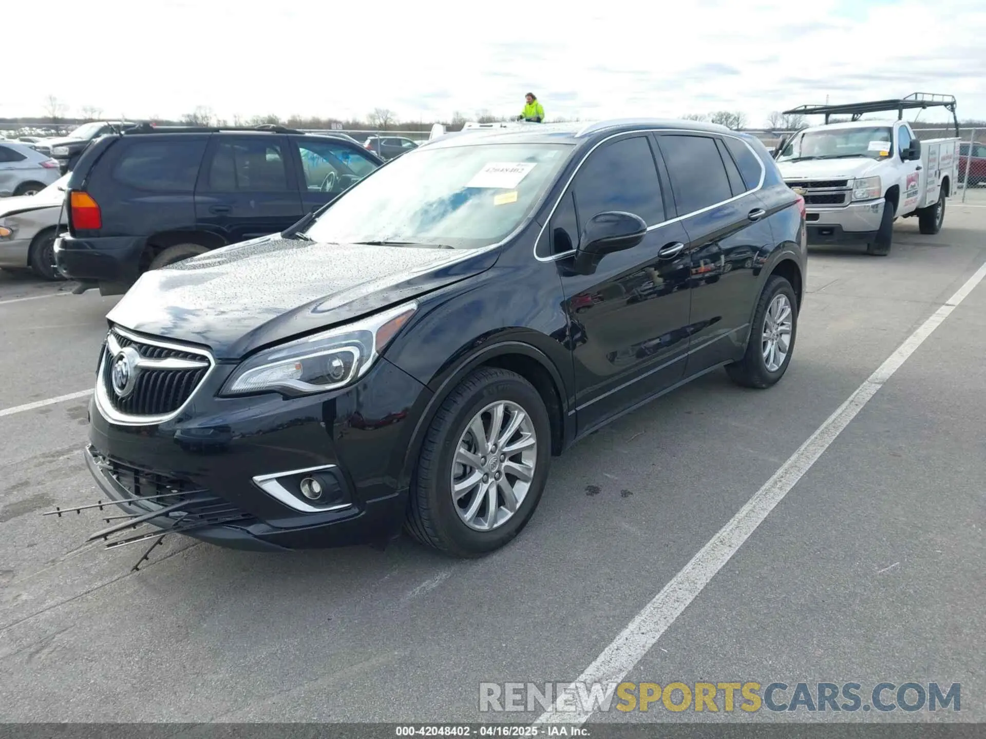 2 Photograph of a damaged car LRBFXCSA6LD178195 BUICK ENVISION 2020