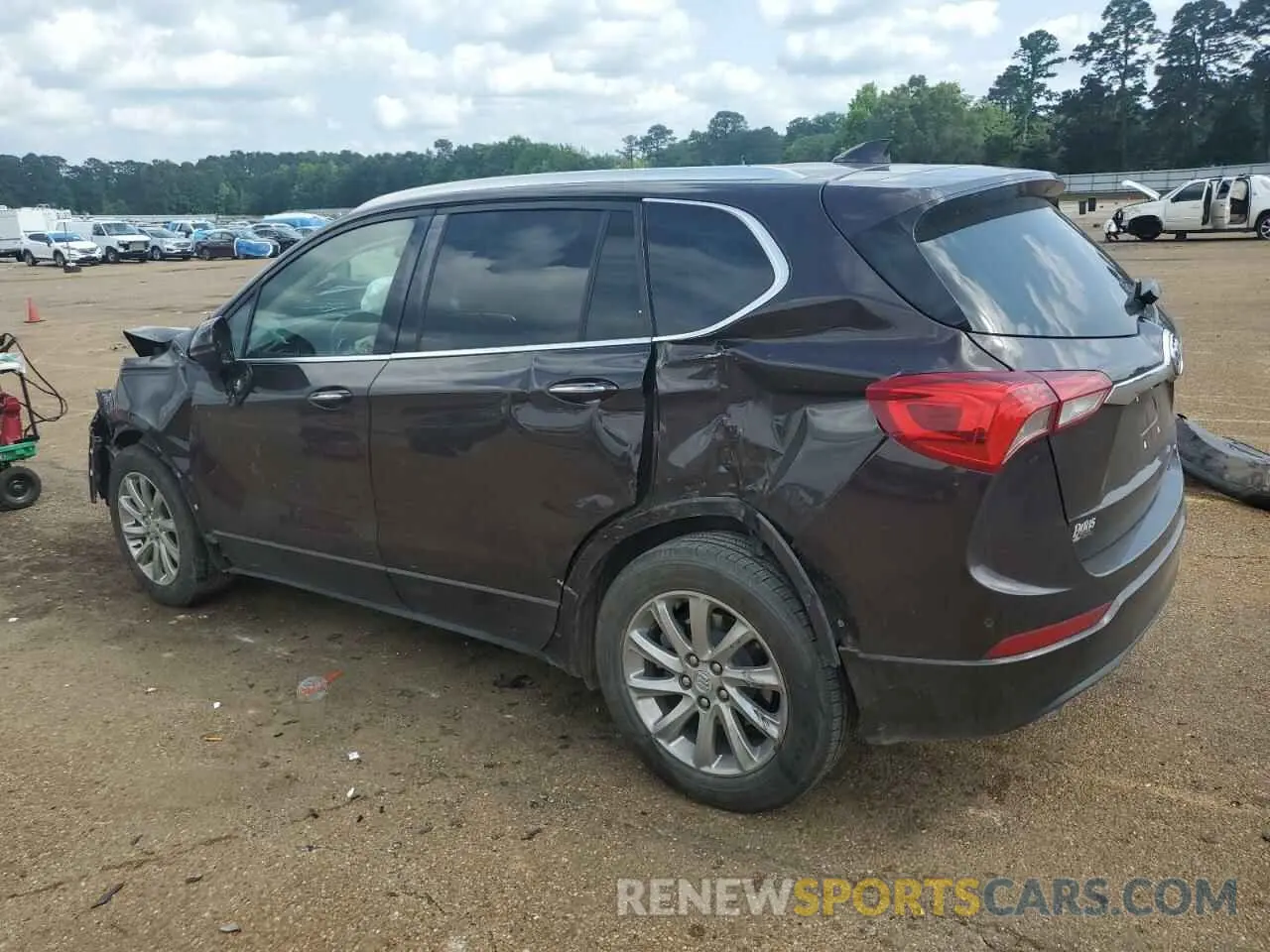2 Photograph of a damaged car LRBFXCSA7LD069678 BUICK ENVISION 2020