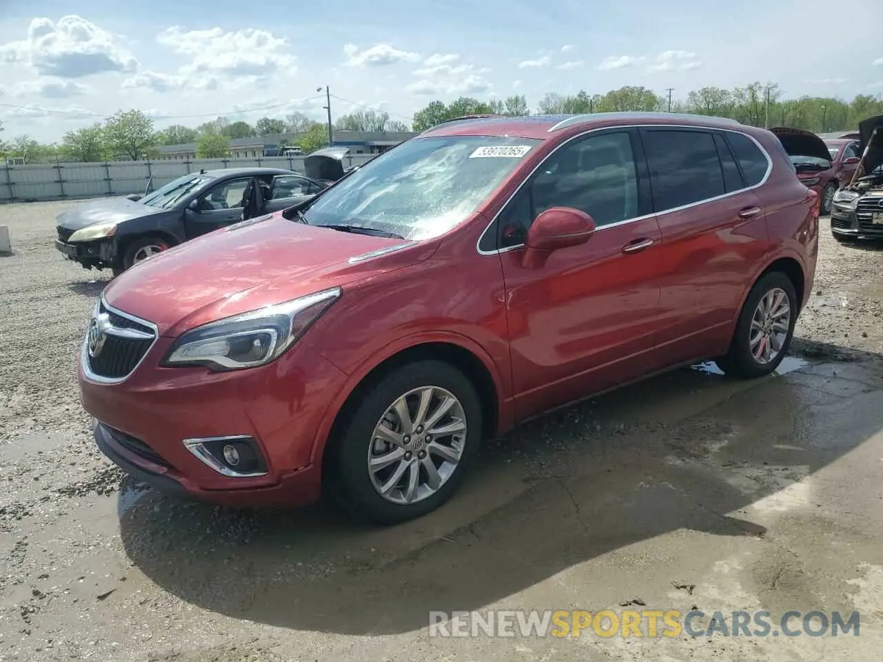 1 Фотография поврежденного автомобиля LRBFXCSA7LD092538 BUICK ENVISION 2020