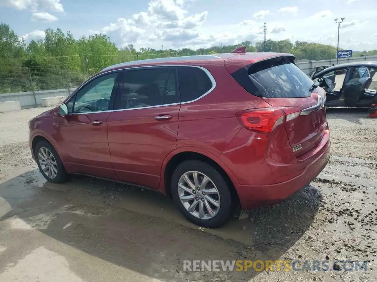 2 Фотография поврежденного автомобиля LRBFXCSA7LD092538 BUICK ENVISION 2020