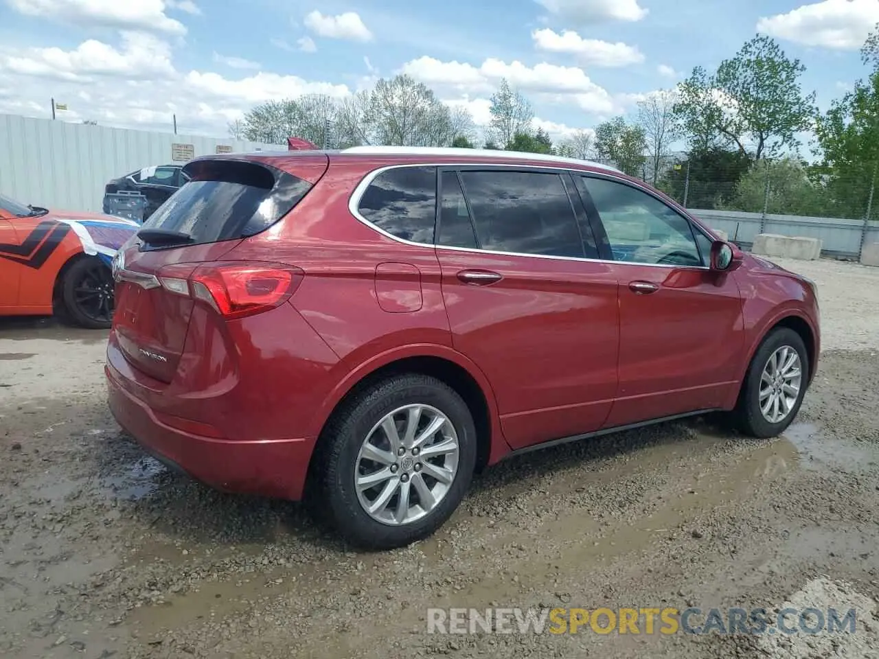 3 Фотография поврежденного автомобиля LRBFXCSA7LD092538 BUICK ENVISION 2020