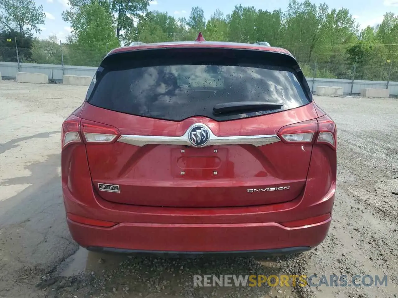 6 Фотография поврежденного автомобиля LRBFXCSA7LD092538 BUICK ENVISION 2020