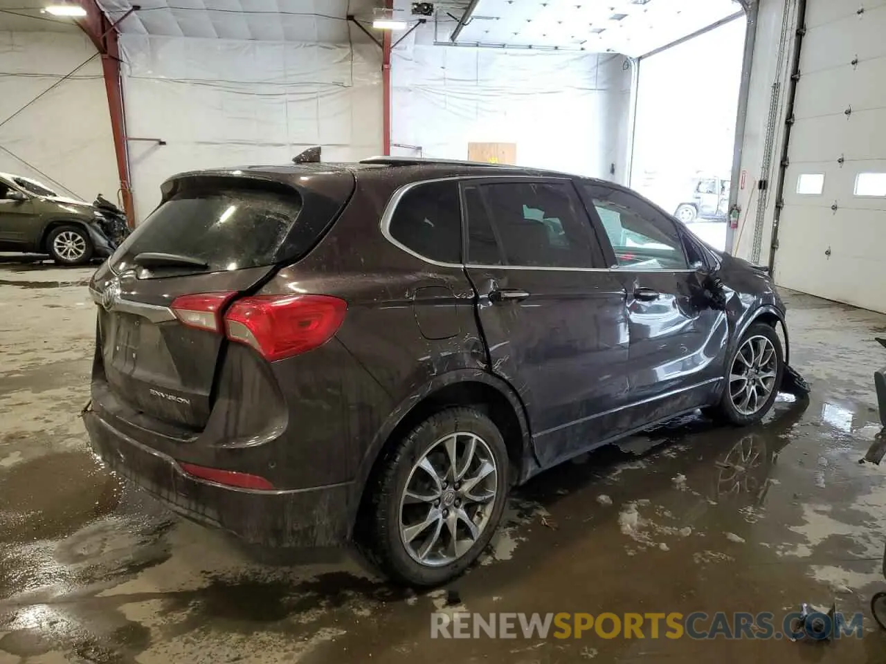 3 Фотография поврежденного автомобиля LRBFXCSA7LD116207 BUICK ENVISION 2020