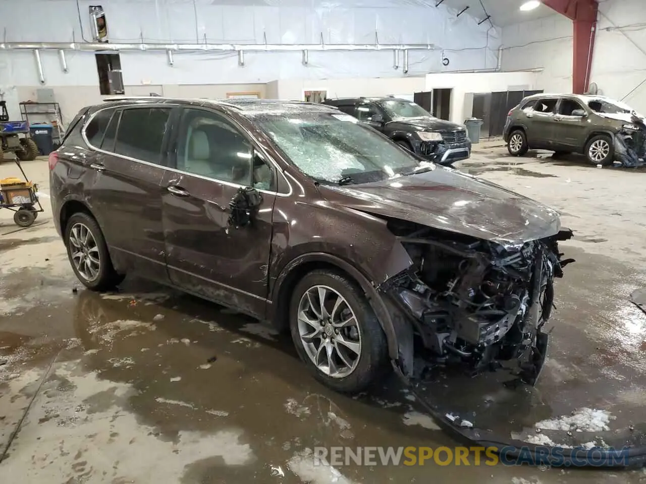 4 Фотография поврежденного автомобиля LRBFXCSA7LD116207 BUICK ENVISION 2020