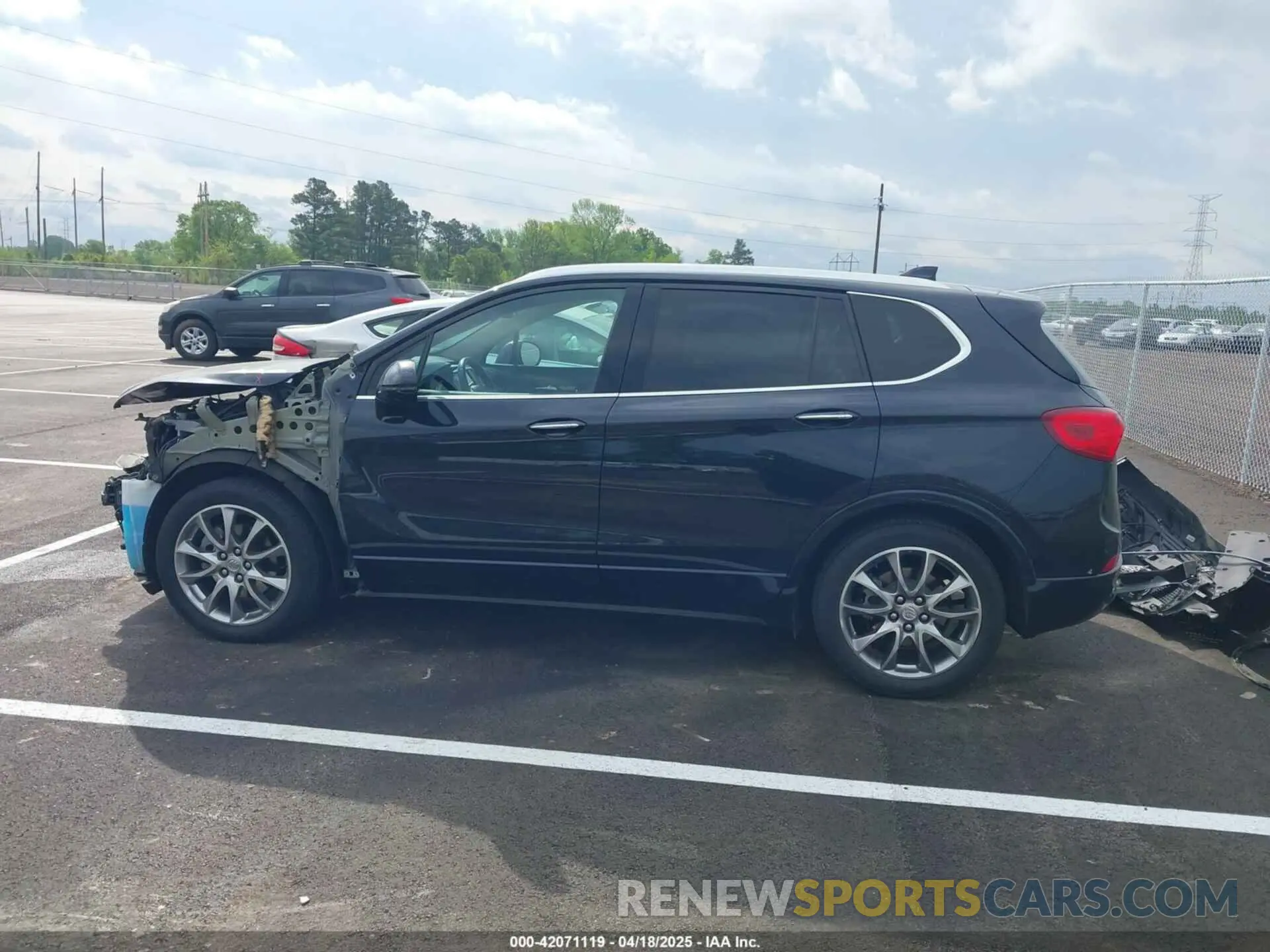 14 Фотография поврежденного автомобиля LRBFXCSA7LD155492 BUICK ENVISION 2020
