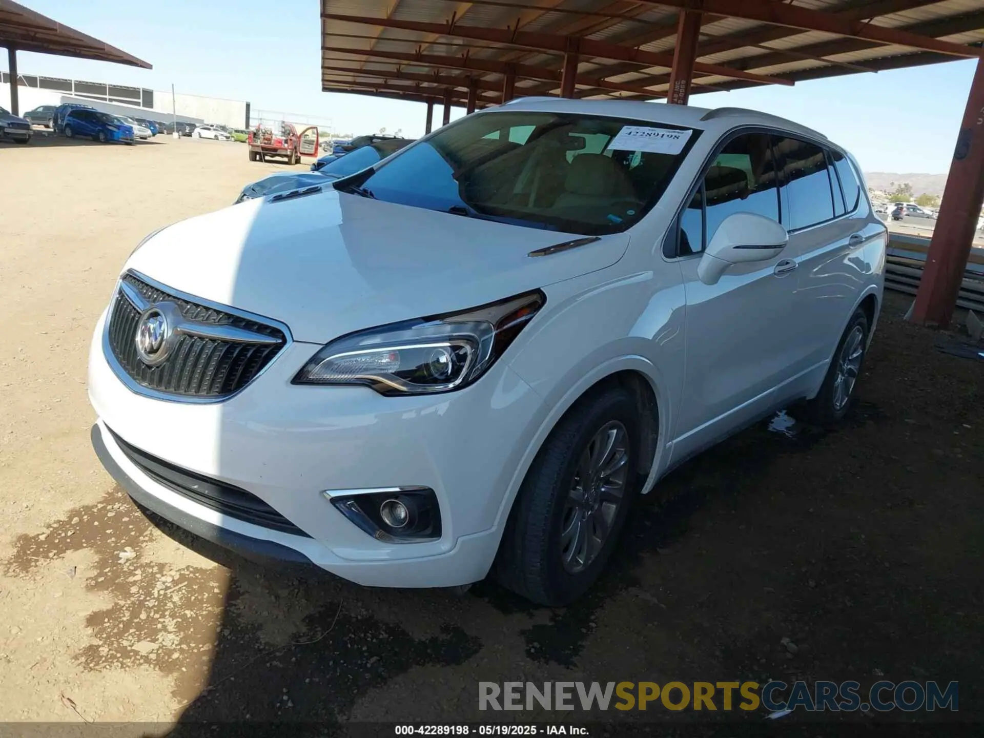 2 Photograph of a damaged car LRBFXCSA8LD037418 BUICK ENVISION 2020