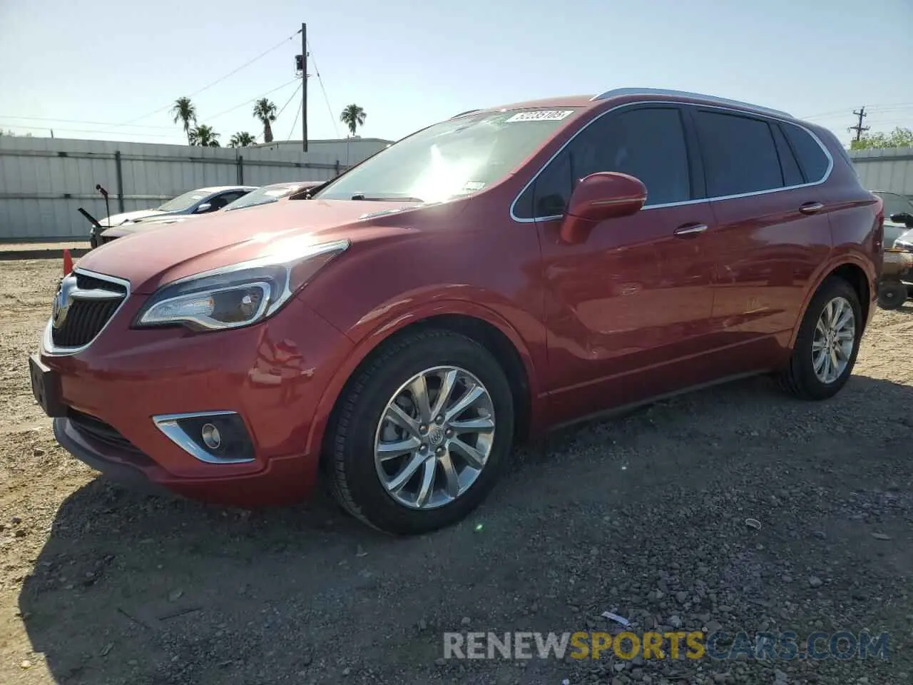 1 Фотография поврежденного автомобиля LRBFXCSA8LD088546 BUICK ENVISION 2020