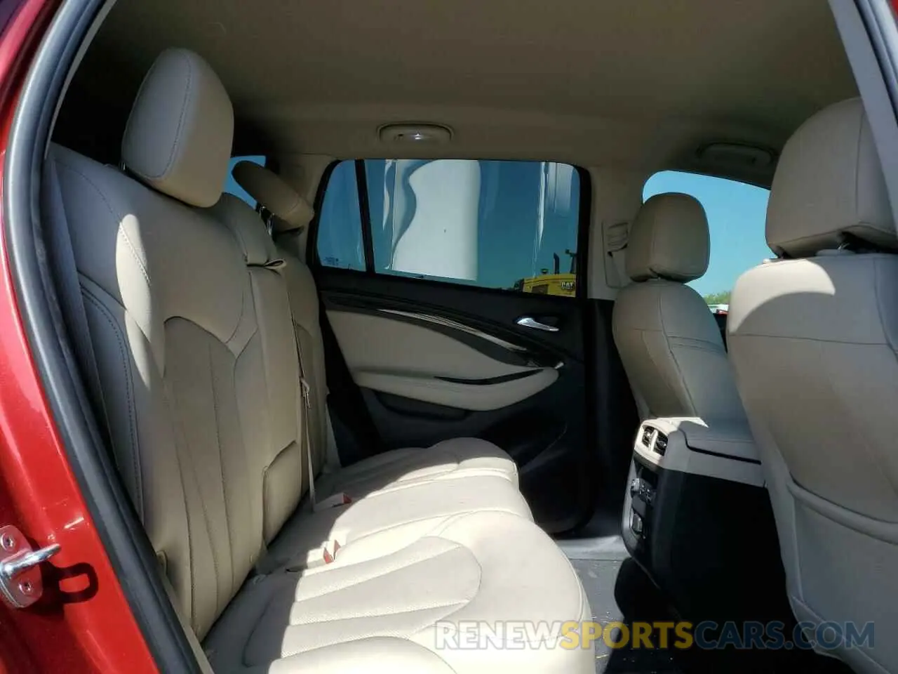 11 Фотография поврежденного автомобиля LRBFXCSA8LD088546 BUICK ENVISION 2020