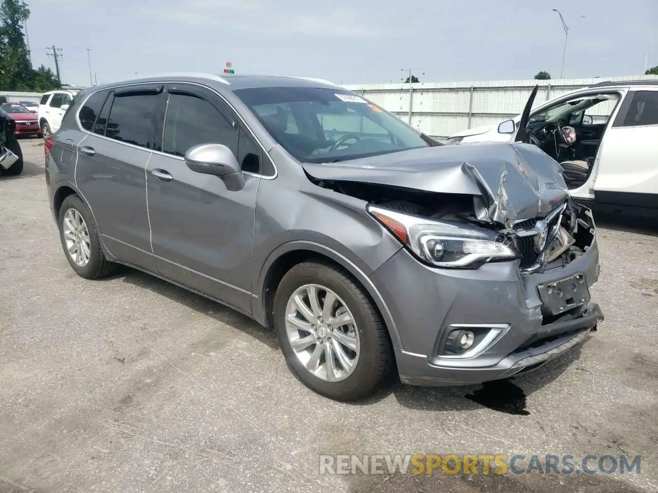 4 Фотография поврежденного автомобиля LRBFXCSA9LD052512 BUICK ENVISION 2020