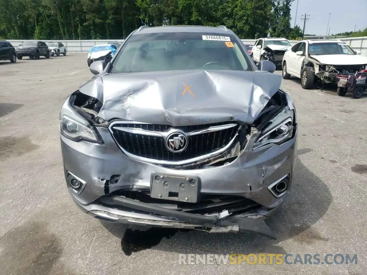 5 Фотография поврежденного автомобиля LRBFXCSA9LD052512 BUICK ENVISION 2020