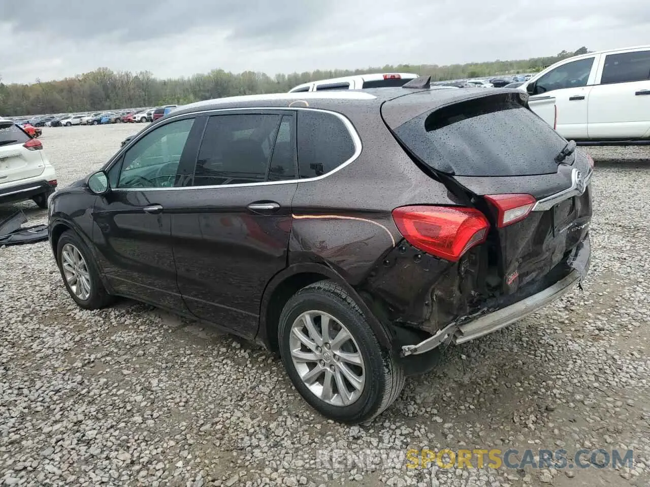 2 Photograph of a damaged car LRBFXCSA9LD200349 BUICK ENVISION 2020