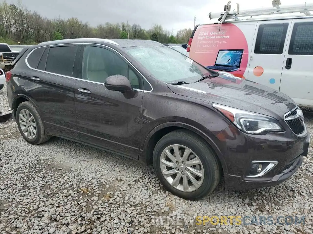 4 Photograph of a damaged car LRBFXCSA9LD200349 BUICK ENVISION 2020