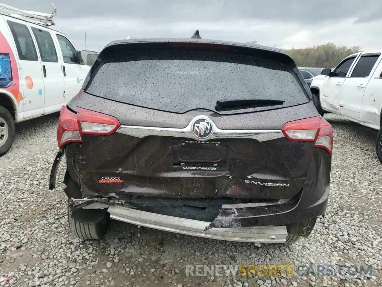 6 Photograph of a damaged car LRBFXCSA9LD200349 BUICK ENVISION 2020