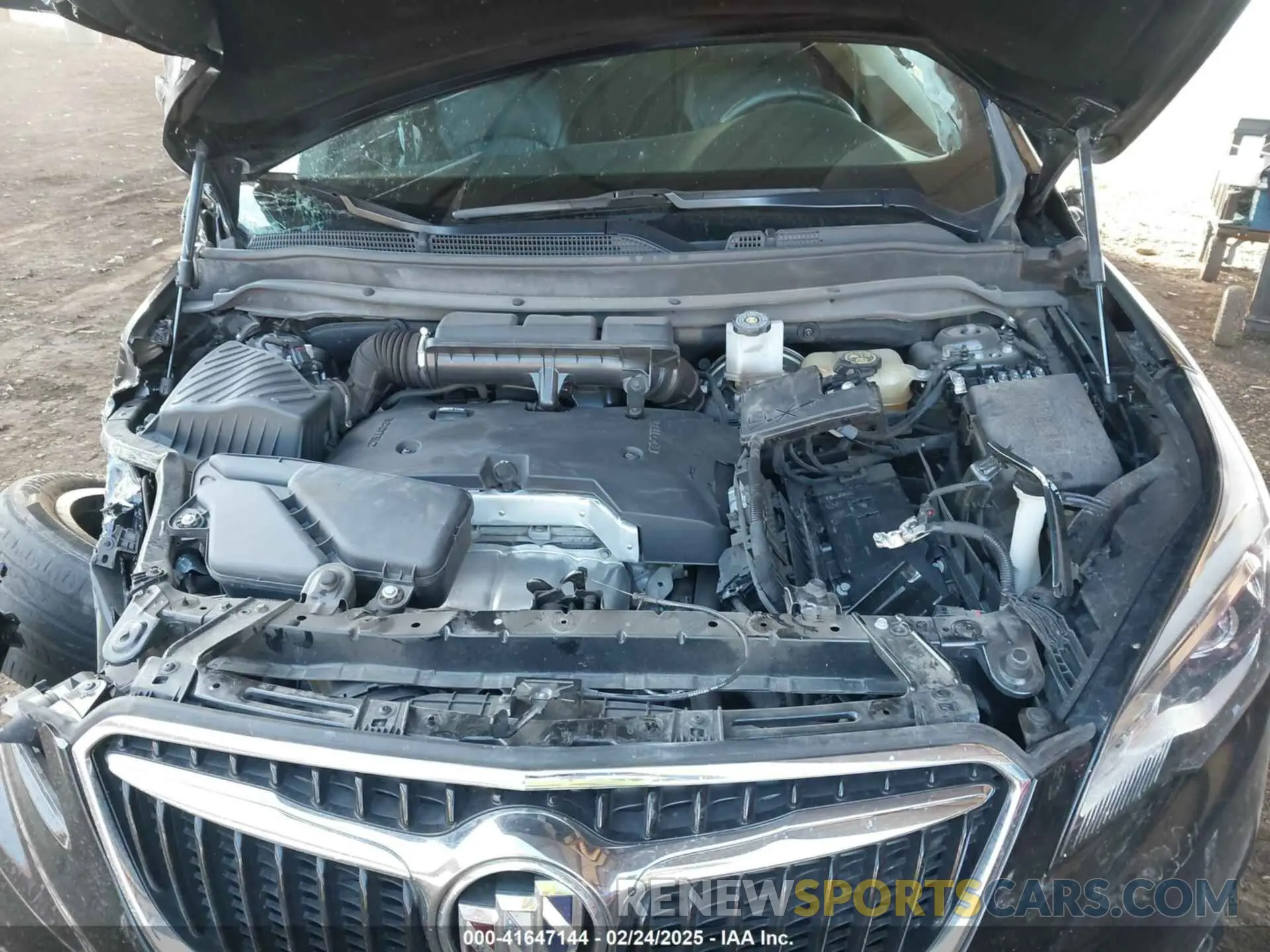 10 Photograph of a damaged car LRBFXCSAXLD193654 BUICK ENVISION 2020