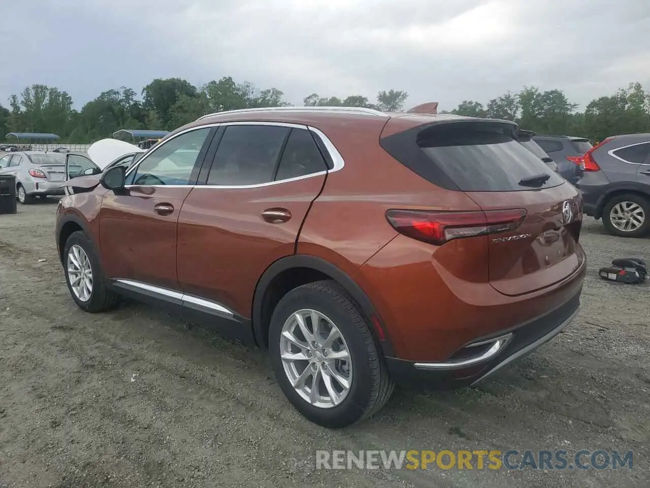 2 Photograph of a damaged car LRBAZLR41MD105564 BUICK ENVISION 2021