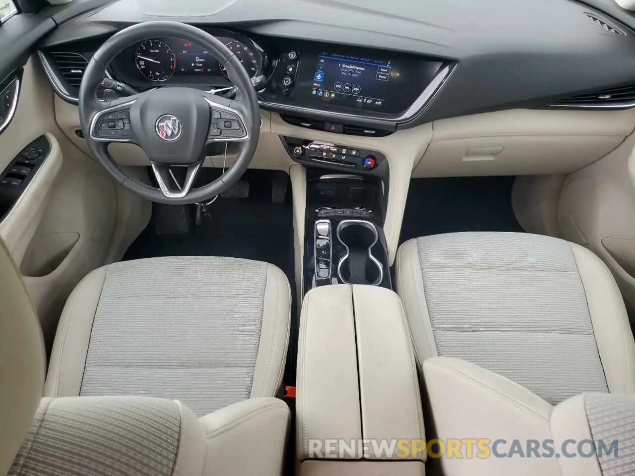 8 Photograph of a damaged car LRBAZLR41MD105564 BUICK ENVISION 2021