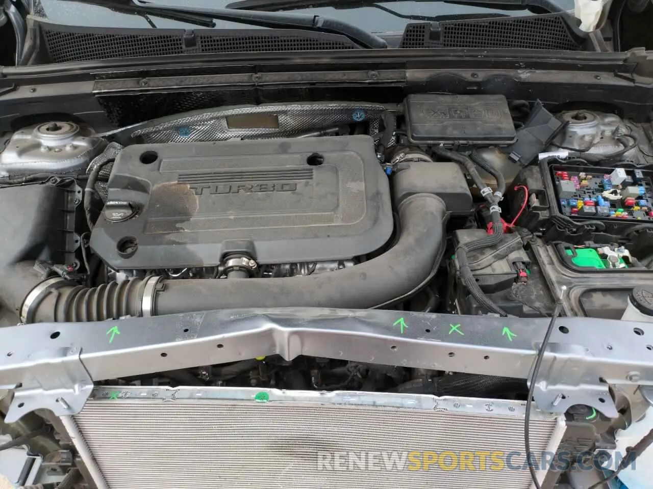 11 Фотография поврежденного автомобиля LRBAZLR42MD098303 BUICK ENVISION 2021