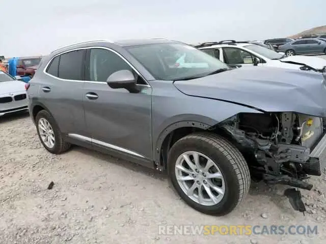 14 Фотография поврежденного автомобиля LRBAZLR42MD098303 BUICK ENVISION 2021