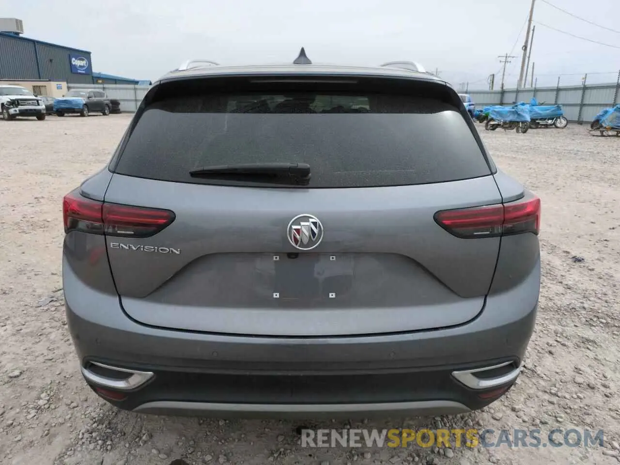 6 Фотография поврежденного автомобиля LRBAZLR42MD098303 BUICK ENVISION 2021